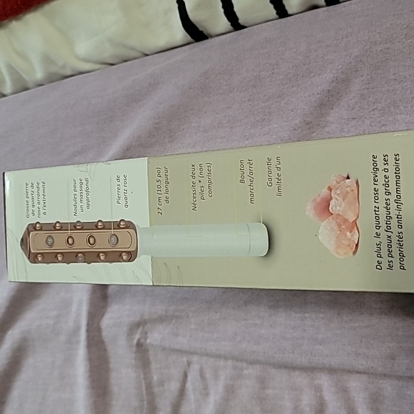 Conair Body Roller with Vibration Rose Quartz Gemstone Technology - Picture 4 of 6